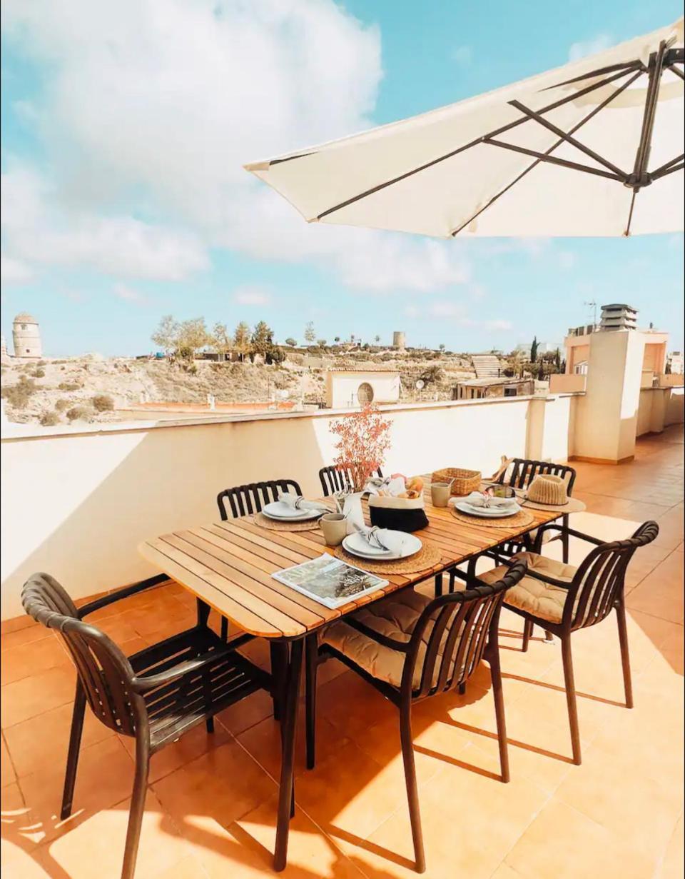 Casa Jara- With A Private Terrace 360 Views In Old Town - Free Parking Lägenhet Cartagena Exteriör bild